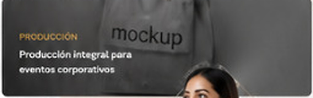 Producción y montaje de un evento corporativo